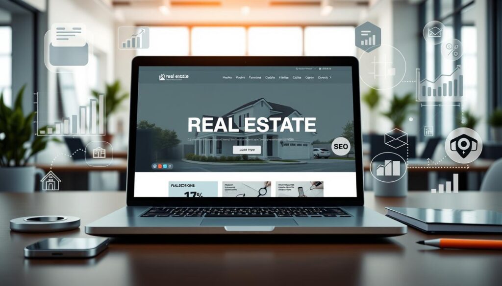 real estate website optimization