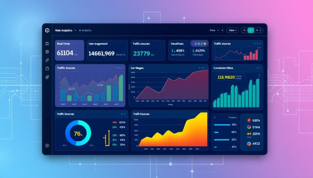 web analytics dashboard